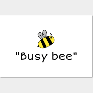 Busy bee design Posters and Art